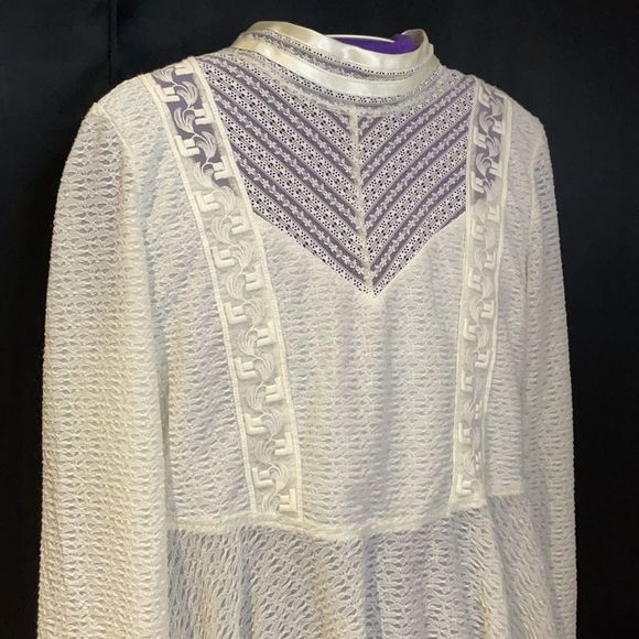 Free people, high neck long sleeve tunic - Picture 4 of 11